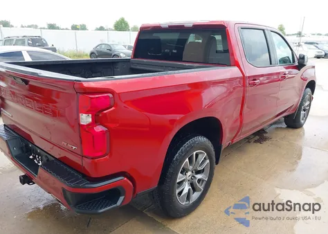 2022 Chevrolet Silverado 1500 Ltd 4Wd Short Bed Rst из США, поврежденный, VIN 1GCUYEED4NZ212907